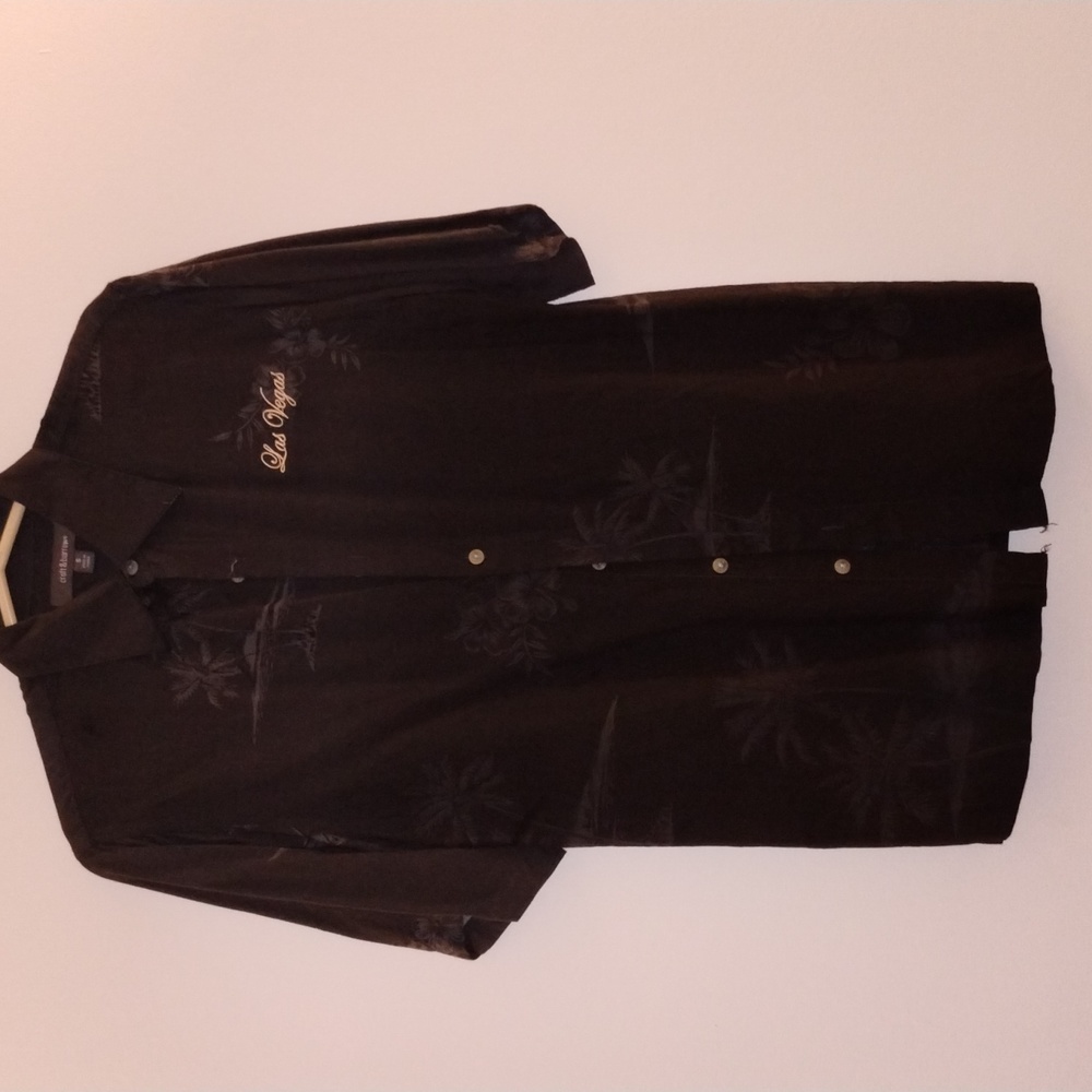 Men's Croft & Barrow Las Vegas tropical shirt